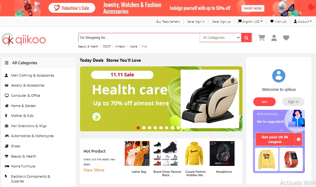EcommerceSoftwarePro marketplace storefront preview