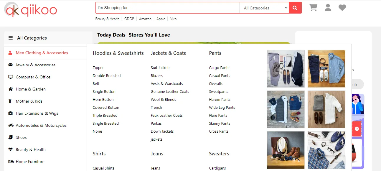 Aliexpress clone script — full platform preview