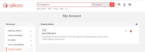 Aliexpress Clone platform screen 3