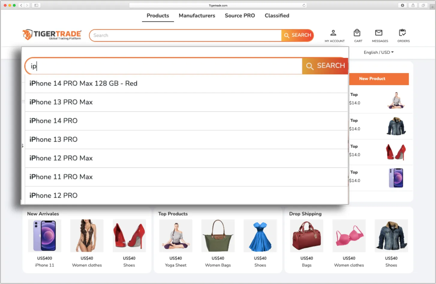 Enhanced Search with Typeahead Functionality