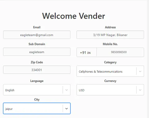 Aliexpress Clone platform screen 6